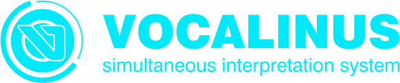 Logo VOCALINUS Sistem Penerjemahan Simultan